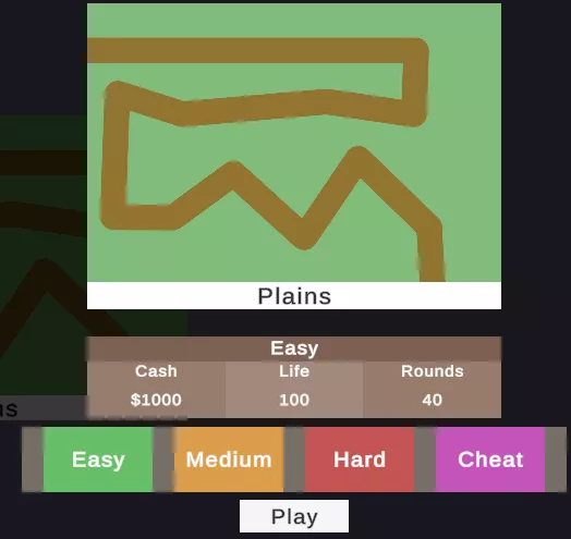 AnimalsTD Upgrades Shown